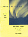 Hourly values of the auroral electrojet activity index AE for 1958 by Y. S. Wong and T. Neil Davis