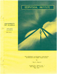 The aurorally associated ionospheric absorption of cosmic radio noise by Roy P. Basler