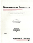 Monitoring of seismic activities in and around the Bradley Lake hydroelectric dam site by N. N. Biswas