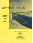 Sea ice strength by H. R. Peyton