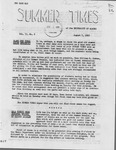 The Good Old Summer Times of the University of Alaska, Vol. 02, No. 6 (August 7, 1952) by N/A N/A