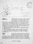 Summer Times Vol. 10, No. 2 (June 28, 1960) by N/A N/A