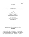 Effects of Calcium Magnesium Acetate on Small Lentic Environments in Interior Alaska by Caryn L. Rea and Jacqueline D. LaPerriere