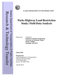 Parks Highway Load Restriction Study Field Data Analysis by Luffi Raad