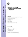 Juvenile Fish Passage Through Culverts in Alaska: A Field Study by Douglas L. Kane, Charles E. Belke, Robert E. Gieck, and Robert F. Mclean