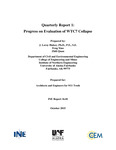 Quarterly Report 1: Progress on Evaluation of WTC7 Collapse by J. Leroy Hulsey, Feng Xiao, and Zhili Quan