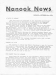 Nanook News, Vol. 06, No. 03 (Thursday, September 24, 1964 by N/A N/A