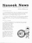 Nanook News, Vol. 06, No. 05 (Thursday, October 8, 1964) by N/A N/A