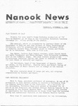 Nanook News, Vol. 06, No. 09 (Thursday, November 5, 1964) by N/A N/A