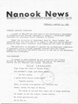 Nanook News, Vol. 06, No. 17 (Thursday, January 14, 1965) by N/A N/A