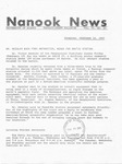 Nanook News, Vol. 06, No. 22 (Thursday, February 18, 1965) by N/A N/A