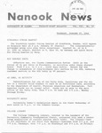 Nanook News, Vol. 07, No. 18 (Thursday, January 27, 1966) by N/A N/A