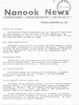 Nanook News, Vol. 07, No. 02 (Thursday, September 16, 1965 by N/A N/A