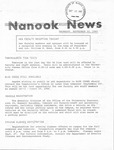 Nanook News, Vol. 07, No. 03 (Thursday, September 23, 1965) by N/A N/A