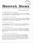 Nanook News, Vol. 07, No. 16 (Thursday, January 13, 1966) by N/A N/A