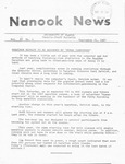 Nanook News, Vol. 09, No. 04 (September 21, 1967) by N/A N/A