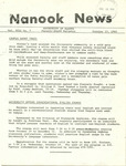 Nanook News, Vol. 08, No. 07 (October 13, 1966) by N/A N/A