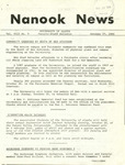 Nanook News, Vol. 08, No. 09 (October 27, 1966) by N/A N/A