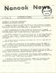 Nanook News, Vol. 08, No. 32 (April 20, 1967) by N/A N/A