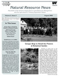 Natural Resource News, Vol, 02, No. 2 (August 2002) by N/A N/A
