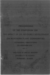 The Impact of Oil Resource Development on Northern Plant Communities by N/A N/A