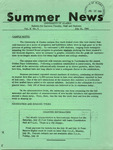 Summer News, Vol. 02, no. 06 (July 21, 1966) by N/A N/A