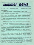 Summer News, Vol. 04, no. 08 (July 11, 1968) by N/A N/A