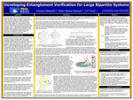 Developing Entanglement Verification for Large Bipartite Systems by Thomas Edwards