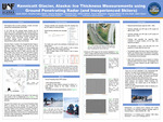 Kennicott Glacier, Alaska: Ice Thickness Measurements using Ground Penetrating Radar (and Inexperienced Skiiers) by Sarah Albert