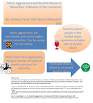 Micro Aggressions and Alcohol Abuse in Minorities: A Review of the Literature by Chelsea Frost