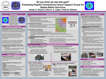 Do you think we met that goal? Evaluating Hopeful Connections Cancer Support Group for Alaska Native Survivors by Ashley E. Strauch