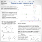 Preparation and Characterization of Sterically Hindered Dipyridil Pyrazine Derivatives ￼ by Matthew Vanagel