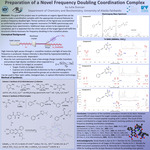 Preparation of a Novel Frequency Doubling Coordination Complex by Julia Duncan