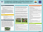 Investigating the Challenges and Benefits of Garden-based Learning in Early Child Care Settings by Nicole Dunham and Andrea Bersamin
