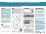 Genetic diversity of Hepatitis C virus within a chronically infected HCV patient by Shanann Hoyos, Jayme Parker, and Jack Chen