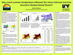 Does mean summer temperature influence fire return intervals and area burned in Alaskan boreal forests? by Rodriguez Rafael