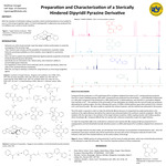 Preparation and Characterization of a Sterically Hindered Dipyridil Pyrazine Derivative by Matthew Vanagel