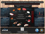 Genetic Identification of Commercially Sold Seafood in Fairbanks’ Sushi Restaurants by Jaden Andrew, Zoe Schneider, Askiin Storer, Jennifer Tusten, and Jessica Glass
