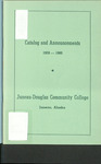 JDCC Catalog and Announcements 1959/1960 by N/A N/A