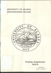 UA Southeastern Region Catalog Supplement 1974/1975 by N/A N/A