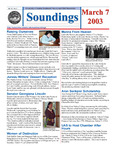 Soundings 2003-03-07 (v.16 no.5) by N/A N/A