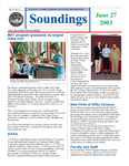 Soundings 2003-06-27 (v.16 no.12) by N/A N/A