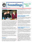 Soundings 2003-08-22 (v.16 no.16) by N/A N/A