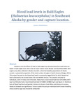 Blood lead levels in Bald Eagles (Haliaeetus leucocephalus) in Southeast Alaska by gender and capture location. by Jessica Hambleton