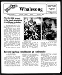 Whalesong 1985-02-08 (v.4 no.8) by N/A N/A