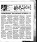 Whalesong 1992-10-21 (v.12 no.3) by N/A N/A