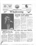 Whalesong 1986-12-08 (v.6 no.9) by Jolie Sasseville, Jeff Miller, Frank Wilson, Andrea Trapp, Alice da Costa, Karen Cummins, Kate Harris, Michelle Madsen, Karen Martinsen, Tom Wilson, Caryn Good, Steve Coleman, Gary Long, and Michael Mulnix