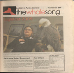 Whalesong 2009-11-25 (v.28 no.7) by Randi Spray, Hollis Kitchin, Mallory Millay, Jeremy Hsieh, Kendra Swearingen, and Pat Race